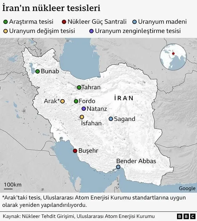 İran Nükleer Tesisleri