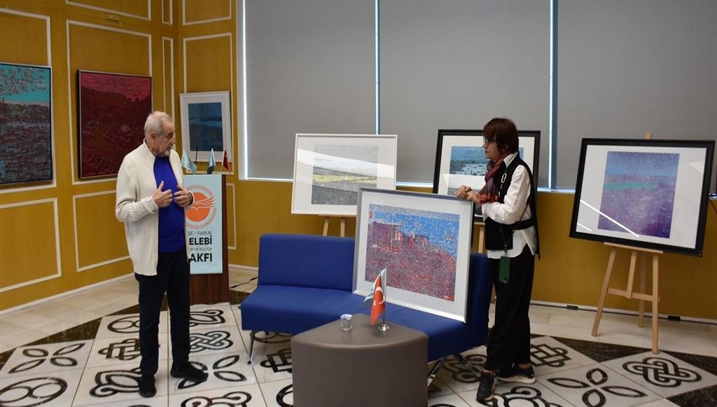 ressam devrim erbil sanatseverlerle bulustu hZ5jlKmK