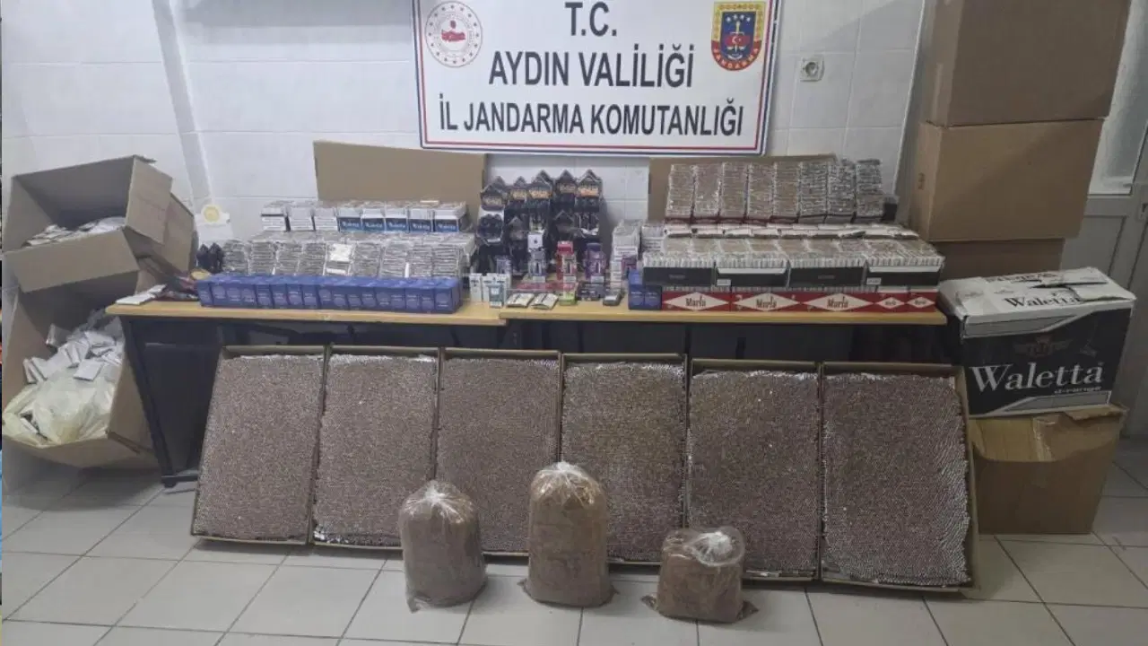 didimde 14 milyon degerinde kacak sigara ele gecirildi Vpz9rAhp.jpg