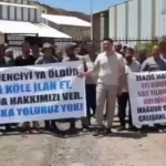 Elazig madendeki iscilerin eylemi 2 gununde hakkimizi alamazsak 24 temmuzda ankaraya yuruyecegiz JljmEcY3