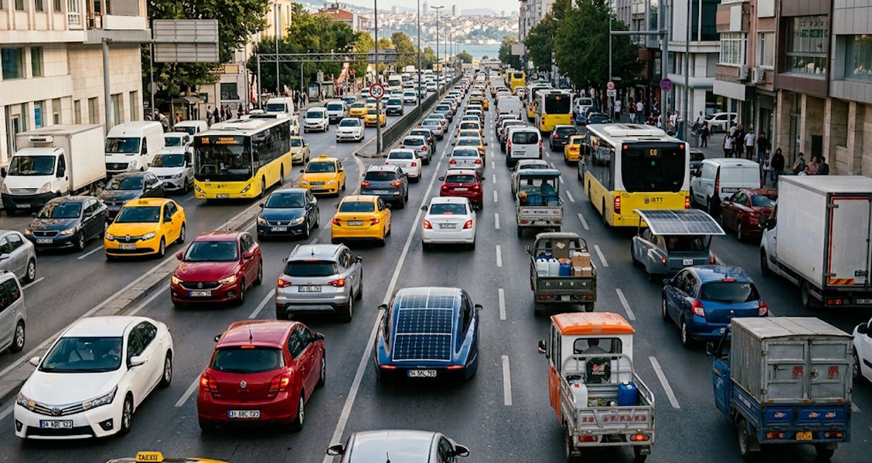 Herkes arabasini satip ona kosuyor ne benzin istiyor ne elektrik F5RZOAec